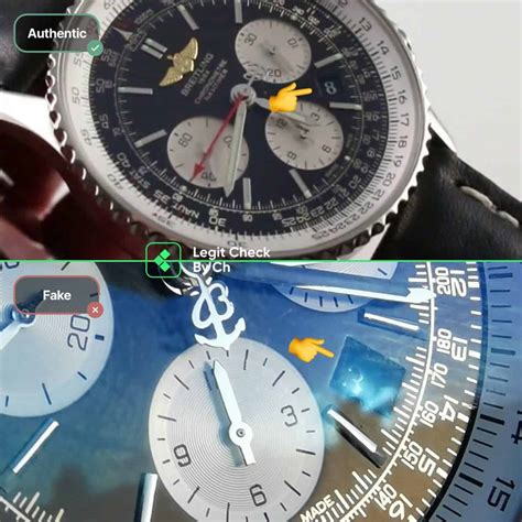 breitling navitimer how to spot a fake